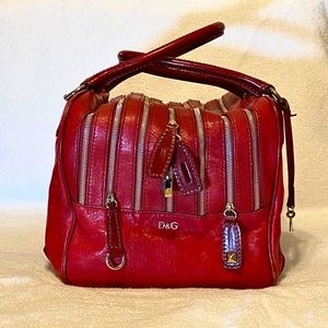 DOLCE & GABBANA DG Large Bag Red